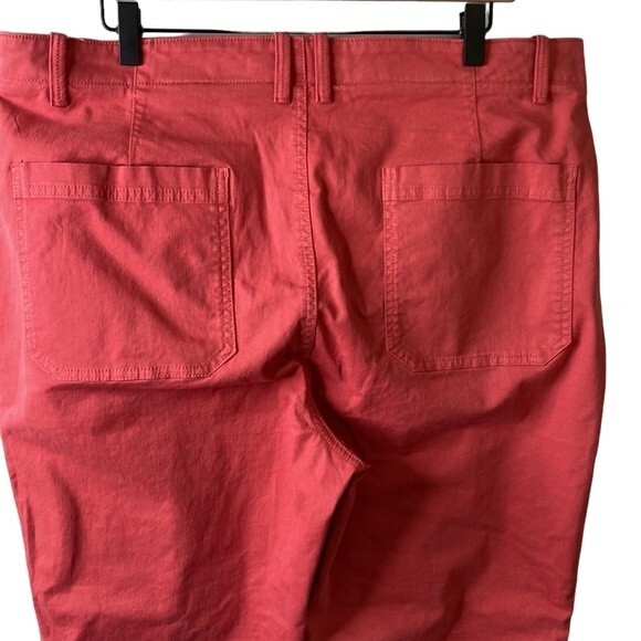 Banana Republic Slim Utility Jogger Pant Zip Cuff High-Rise Stretch Twill Cotton - Picture 7 of 16